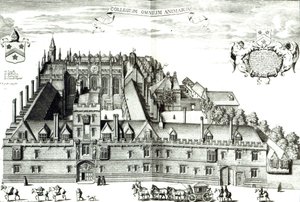 All Souls College, Oxford University by David Loggan